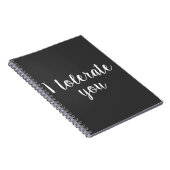 Ich lasse Sie zu Notizblock (Rechte Seite)