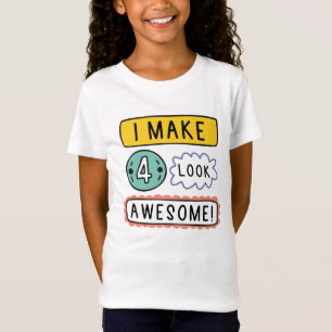 Ich lasse vier Phantastisch aussehen T-Shirt