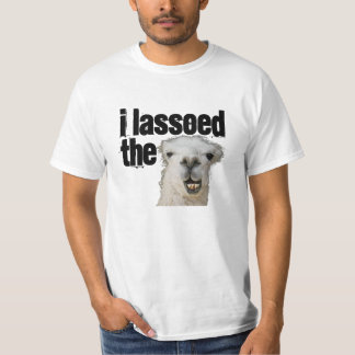 Ich lassoed das Lama T-Shirt