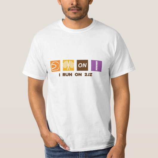 Ich laufe auf 2JZ T-Shirt (Vorderseite)