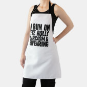 Ich laufe auf Augenrollen, Sarcasm & Sweet Schürze (InSitu)