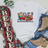 Ich laufe auf Coffee Christmas Cheer T-Shirt