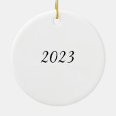 Ich laufe auf Kaffee und Weihnachts-Chef Keramik Ornament (Hinten)