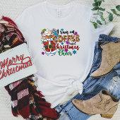 Ich laufe auf Kaffee und Weihnachts-Chef-T - Shirt