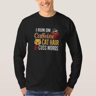 Ich laufe auf Kaffeehaus und schreibe Worte T-Shirt