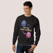 Ich laufe auf Niedlichem, reversiblen Octopus-Kaff Sweatshirt (Vorne ganz)