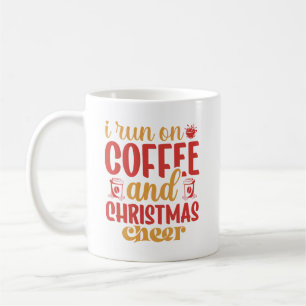Ich laufe auf Weihnachtsgeschenk-Tasse Kaffeetasse