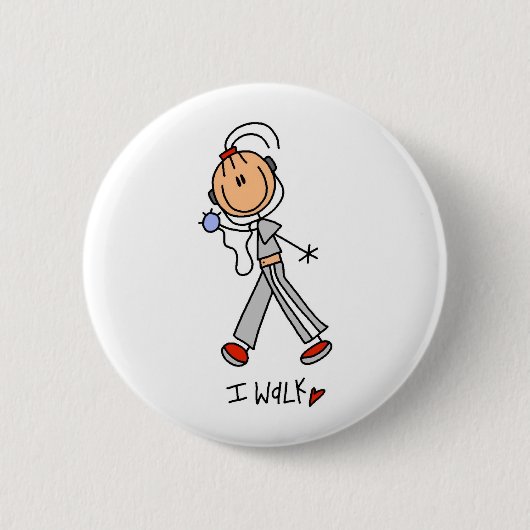 Ich laufe button (Vorderseite)