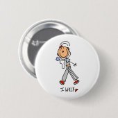 Ich laufe button (Vorne & Hinten)