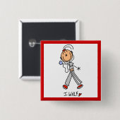 Ich laufe button (Vorne & Hinten)