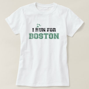 ICH LAUFE FÜR BOSTON-Shirt (beunruhigt) T-Shirt