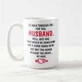  Ich laufe für euch Mann durch Feuer, Kaffeetasse (Links)