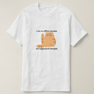 ☕ ich laufe Koffein ab, Sarcasm-T-Shirt 😏 T-Shirt
