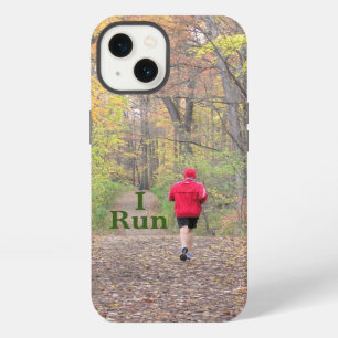 "ICH LAUFE" LÄUFER MIT ROTER JACKe LÄUFT DURCH DEN iPhone 13 Hülle