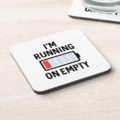 Ich laufe leer getränkeuntersetzer (Linke Seite)