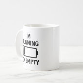 Ich laufe leer kaffeetasse (Vorderseite Links)