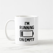 Ich laufe leer kaffeetasse (Links)