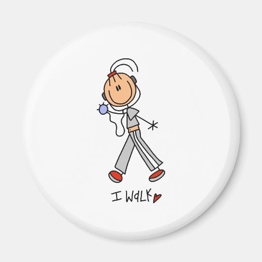 Ich laufe magnet (Vorne)