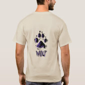Ich laufe mit dem Pack!!! T-Shirt (Rückseite)