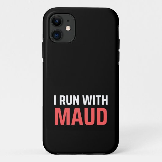 Ich laufe mit Maud Case-Mate iPhone Hülle (Rückseite)