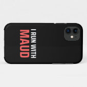 Ich laufe mit Maud Case-Mate iPhone Hülle (Rückseite (Horizontal))
