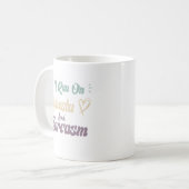 Ich laufe mit Robusta und Sarkasmus - Lustige Kaff Kaffeetasse (Vorderseite Links)