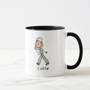 Ich laufe T-Shirts und Geschenke Tasse