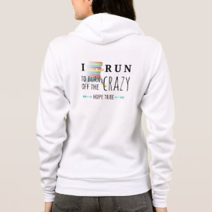 Ich laufe, um das verrückte aufzubrauchen - Hoodi Hoodie