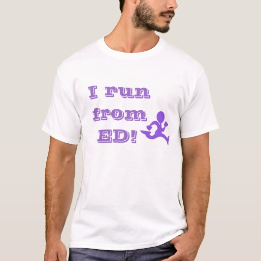 Ich laufe von ED T-Shirt (Vorderseite)