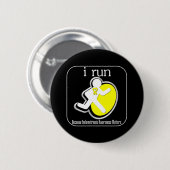 Ich laufe, weil Endometriose wichtig ist Button (Vorne & Hinten)