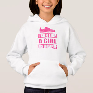 Ich laufe wie ein Mädchen Hoodie