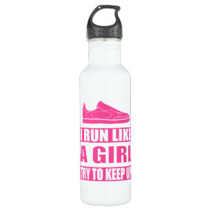 Ich laufe wie ein Mädchen Trinkflasche