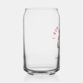 Ich laufe wie ein Motivierend Mädchen mit rotem Le Dosenglas (Rechts)