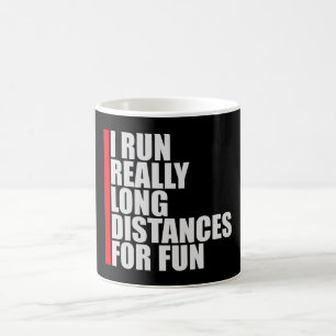 Ich laufe wirklich lange Strecken zum Spaß beim Ma Kaffeetasse