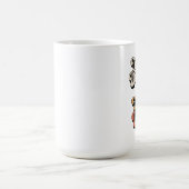 Ich lebe den Traum... Ich arbeite nonstop Kaffeetasse (Mittel)