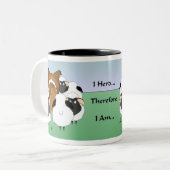 Ich lebe… deshalb mich bin Tasse in Herden (Vorderseite Links)