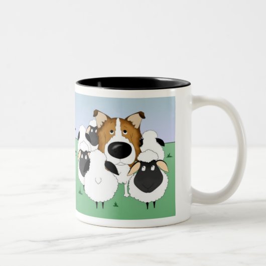 Ich lebe… deshalb mich bin Tasse in Herden (Rechts)