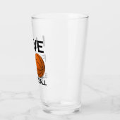 ICH LEBE FÜR BASKETBALL GLAS (Links)