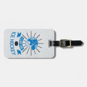 Ich lebe für Eishockey-Gepäckanhänger Gepäckanhänger (Vorderseite horizontal)