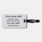 Ich lebe für Eishockey-Gepäckanhänger Gepäckanhänger (Rückseite horizontal)