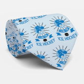 Ich lebe für Eishockey-Krawatte Krawatte (Gerollt)