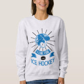 Ich lebe für Eishockey Sweatshirt (Vorderseite)