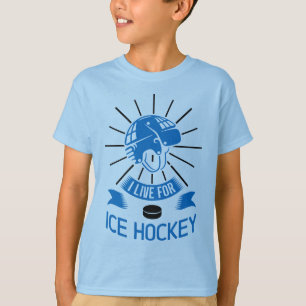 Ich lebe für Eishockey T-Shirt