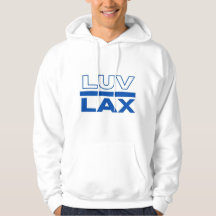 Ich lebe für LAX- LUV LAX Sweatshirt