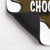 Ich lebe für Schokolade Mousepad (Ecke)