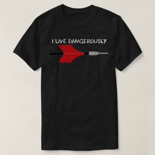 Ich lebe gefährlich T-Shirt (Design vorne)