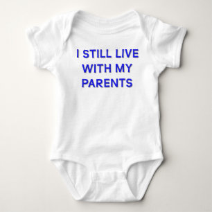 Ich Lebe Immer Noch Bei Meinen Eltern Lustiger Rom Baby Strampler