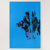 Ich lebe in Kart - Go Kart Racer Jigsaw Puzzle (Vertikal)