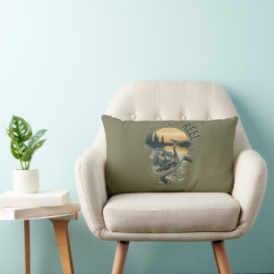 Ich lebe in meiner Lustiges Fischer-Geschenk Lendenkissen
