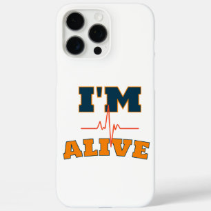 Ich lebe lustiger Spruch-Tasche iPhone 16 Pro Max Hülle